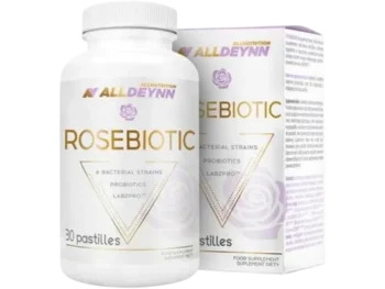 Zdjęcie produktu ALLNUTRITION ALLDEYNN ROSEBIOTIC, pastylki do ssania