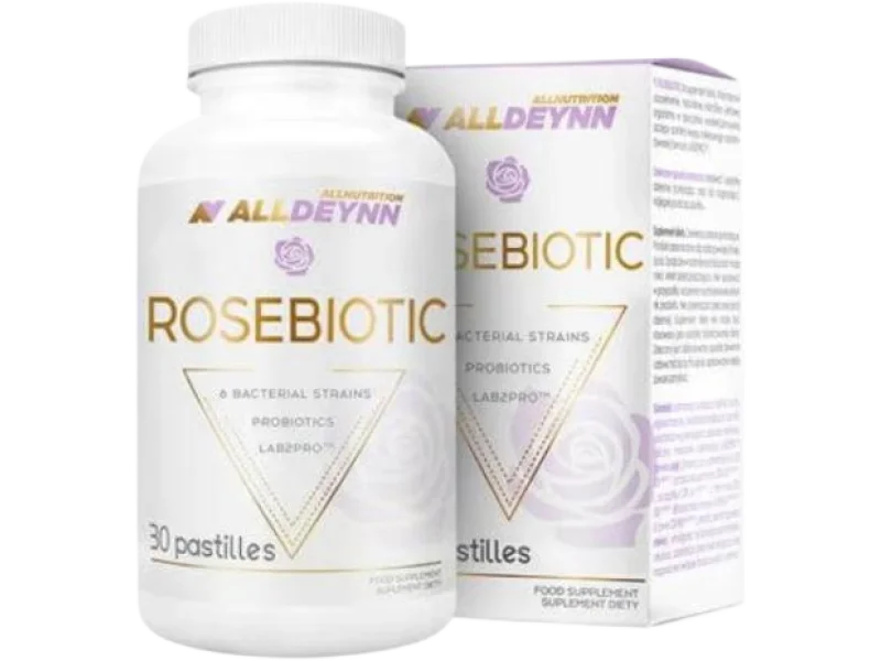 ALLNUTRITION ALLDEYNN ROSEBIOTIC, pastylki do ssania