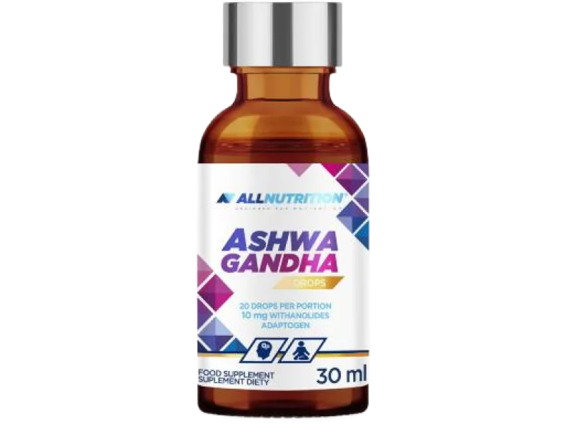 Allnutrition Ashwagandha Drops, krople, 100 mg