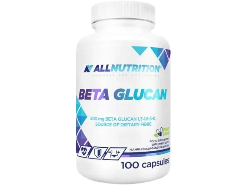 ALLNUTRITION Beta Glucan, kapsułki, 1000 mg