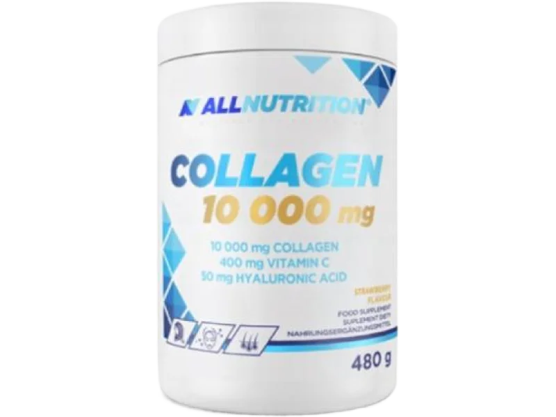 ALLNUTRITION Collagen 10000 mg truskawkowy, proszek