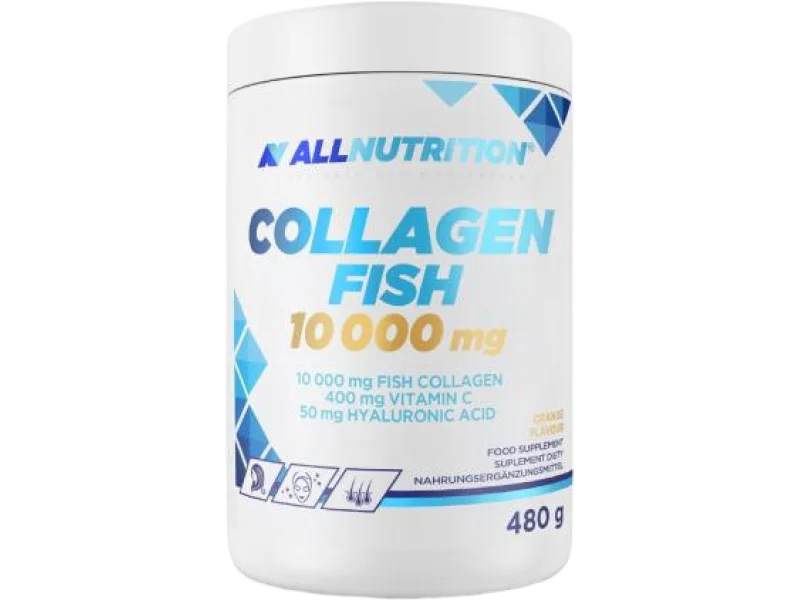 ALLNUTRITION COLLAGEN FISH 10 000mg smak pomarańczowy, proszek