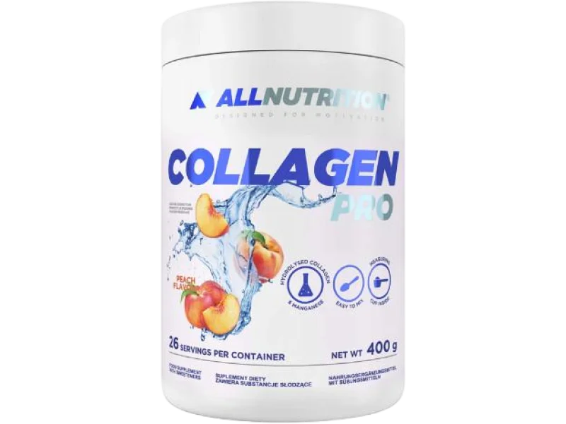 ALLNUTRITION Collagen PRO Peach Flavour, proszek