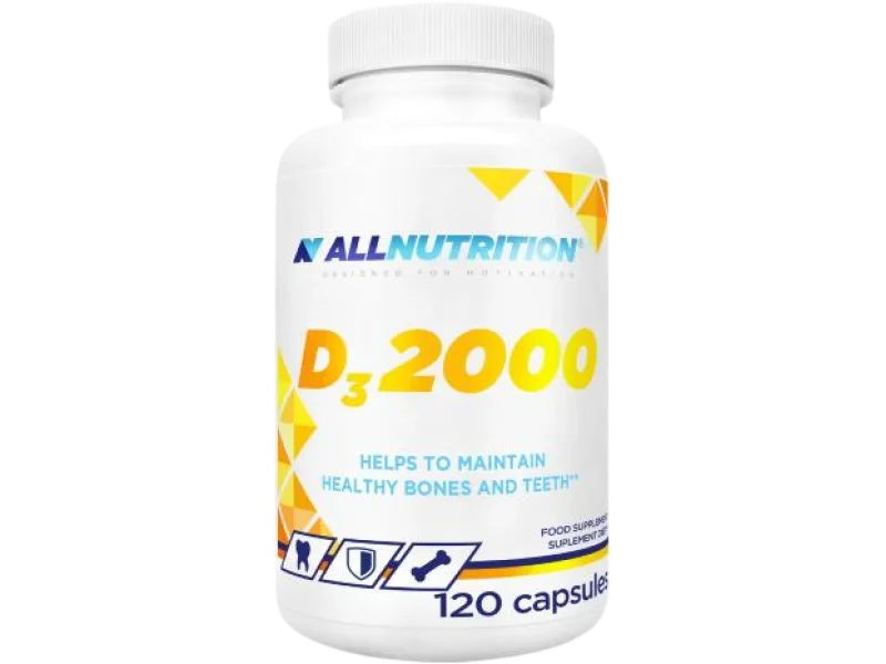 Allnutrition D3 2000, kapsułki, 50 µg