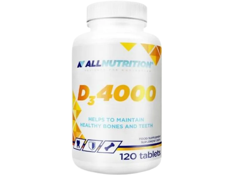 Allnutrition D3 4000 IU, tabletki, 100 µg