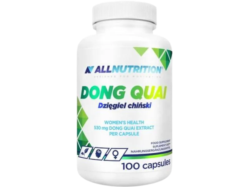ALLNUTRITION Dong Quai Dzięgiel Chiński, kapsułki, 530 mg