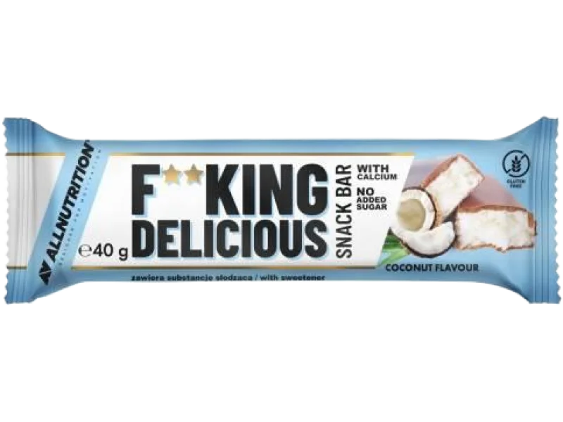 ALLNUTRITION Fitking Delicious Snack Bar Coconut, baton