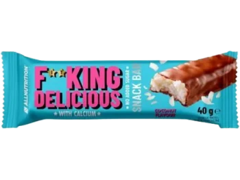 Zdjęcie produktu Allnutrition Fitking Delicious Snack Baton kokosowy w czekoladzie mlecznej
