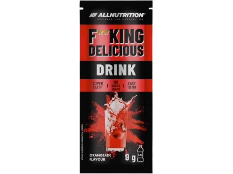Allnutrition Fitking Drink Orange Flavour Oranżada, proszek