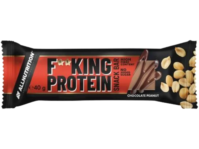 ALLNUTRITION Fitking Protein Snack Bar Chocolate Peanut, baton