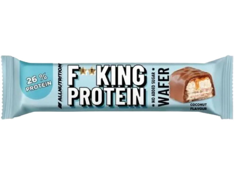 Allnutrition Fitking Protein Wafer Coconut Baton proteinowy Kokos