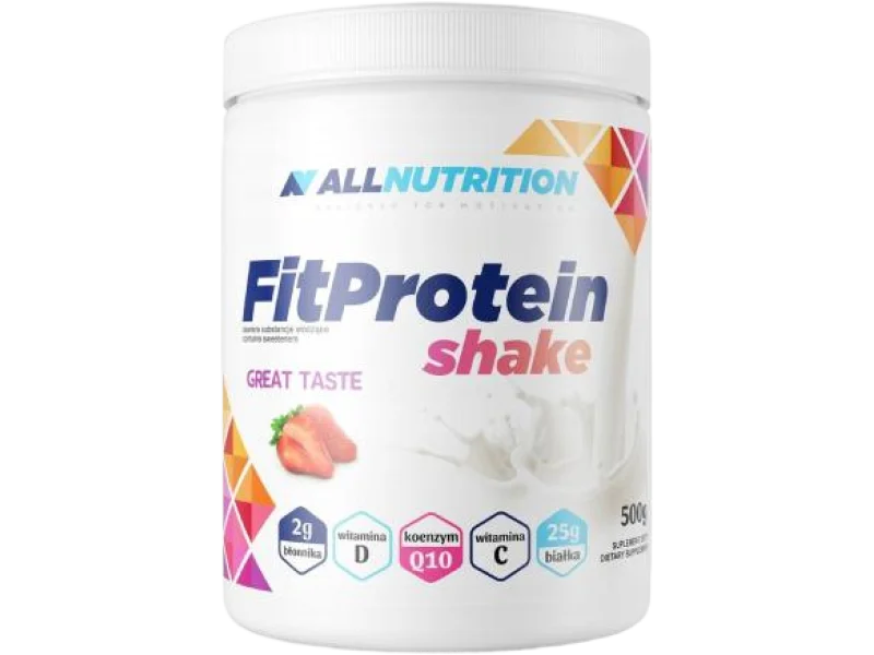 ALLNUTRITION FitProtein Shake strawberry, proszek
