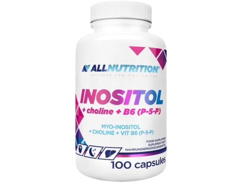 Allnutrition Inositol + Choline + B6 (P-5-P), kapsułki