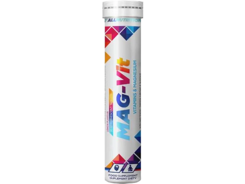 ALLNUTRITION MAG-VIT Magnez i witaminy, tabletki musujące