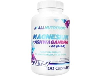 Zdjęcie produktu Allnutrition Magnesium + Ashwagandha + B6, kapsułki
