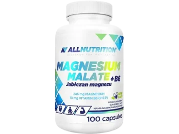 Zdjęcie produktu Allnutrition Magnesium Malate + B6 Jabłczan magnezu, kapsułki