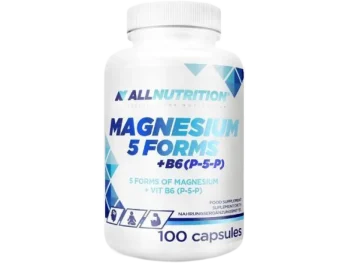 ALLNUTRITION Magnez 5 Form + Witamina B6, kapsułki