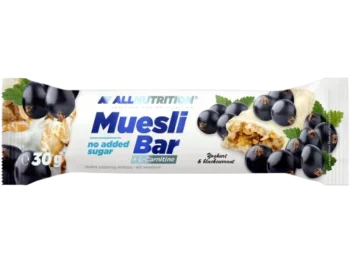 Zdjęcie produktu ALLNUTRITION Muesli Bar Baton energetyczny z l-karnityną Czarna porzeczka, 99,9 mg