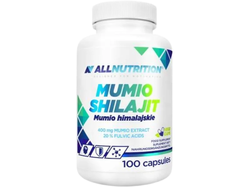 Allnutrition Mumio Shilajit Mumio Himalajskie, kapsułki, 400 mg