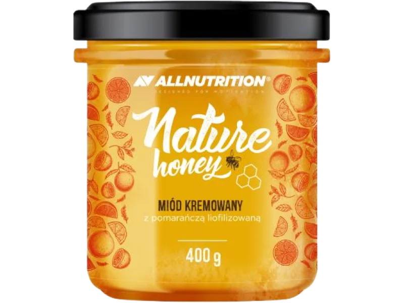 Allnutrition Nature Honey Miód kremowany z pomarańczą