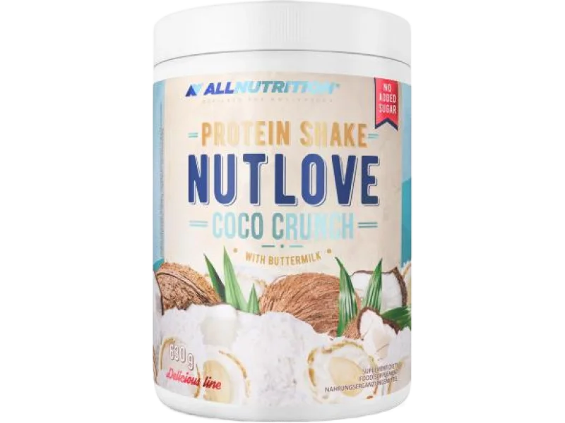ALLNUTRITION Nutlove Protein Shake Coco Crunch Odżywka wysokobiałkowa, proszek