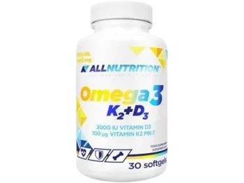 Zdjęcie produktu ALLNUTRITION Omega 3 K2+D3, kapsułki
