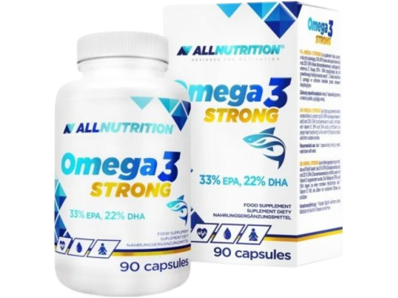 Allnutrition Omega 3 strong, kapsułki