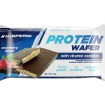 ALLNUTRITION Protein Wafer truskawka, wafelki