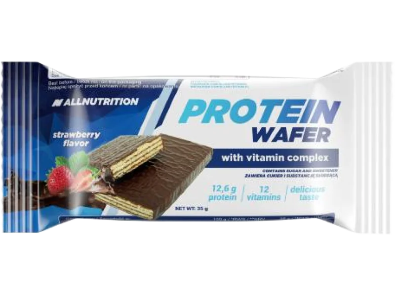 ALLNUTRITION Protein Wafer truskawka