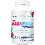 Allnutrition Tri Magnesium + Potassium, kapsułki
