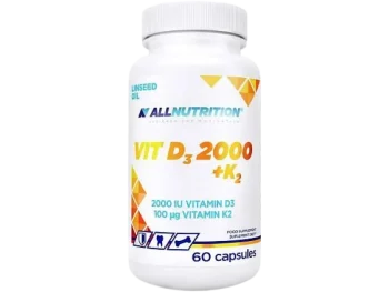Zdjęcie produktu Allnutrition Vit D3 2000 + K2, kapsułki