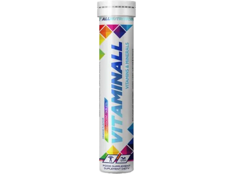 ALLNUTRITION Vitaminall Orange, tabletki musujące