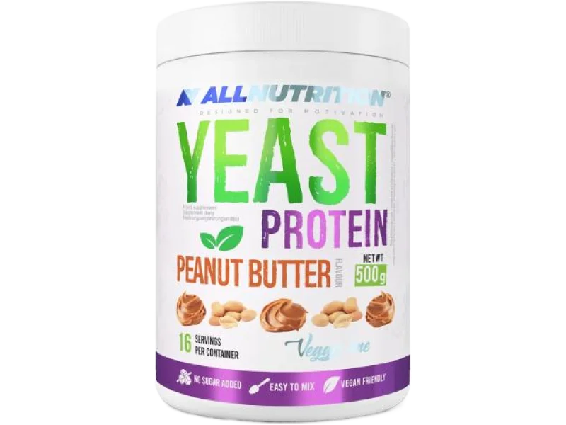 ALLNUTRITION Yeast Protein masło orzechowe, proszek, 21 g