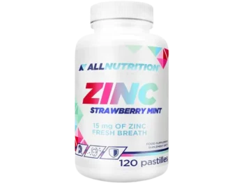 Zdjęcie produktu ALLNUTRITION ZINC Strawberry Mint, pastylki do ssania, 15 mg