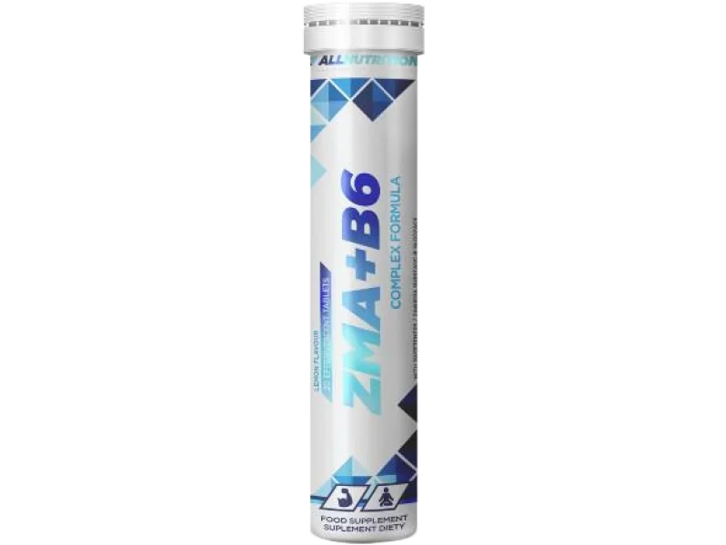 ALLNUTRITION ZMA + Vitamin B6, tabletki musujące