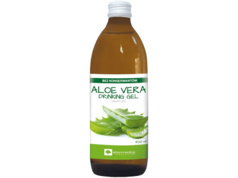 Aloe Vera Drinking Gel, płyn doustny, 99%