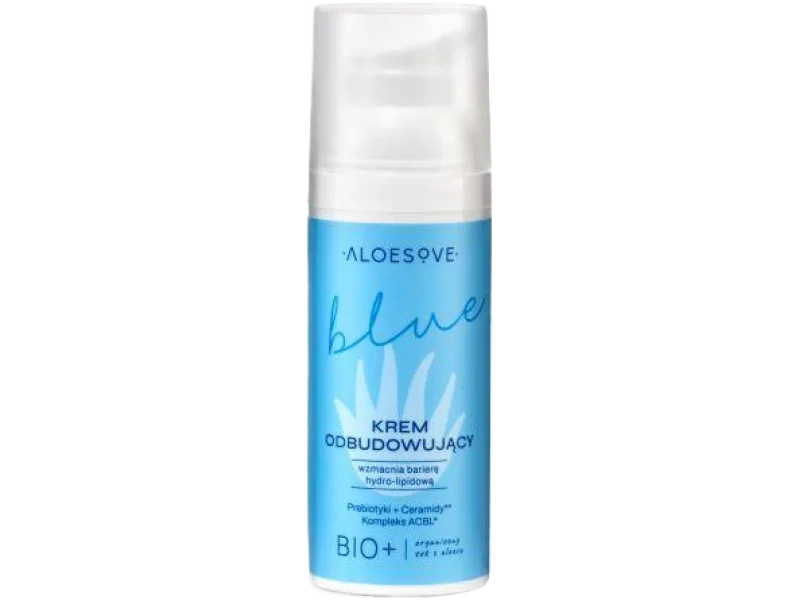 ALOESOVE Blue Krem odbudowujący do twarzy