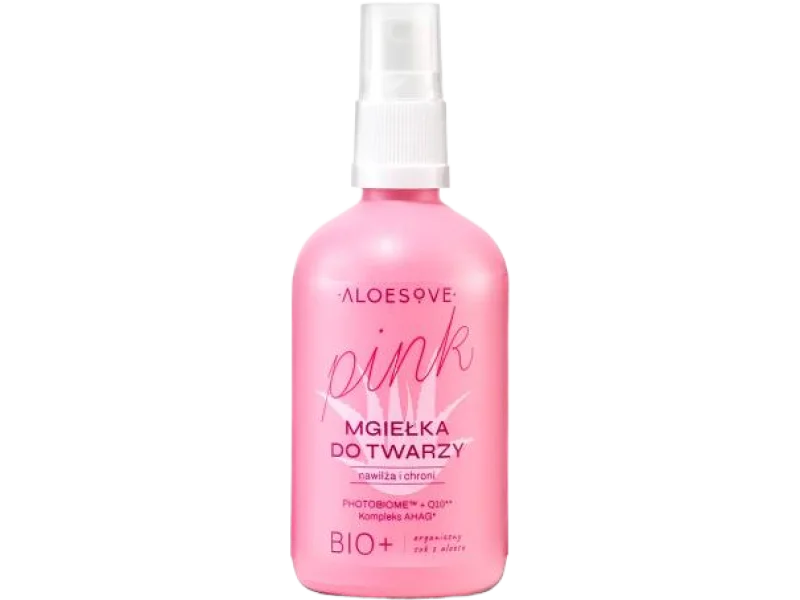 ALOESOVE Pink Mgiełka do twarzy