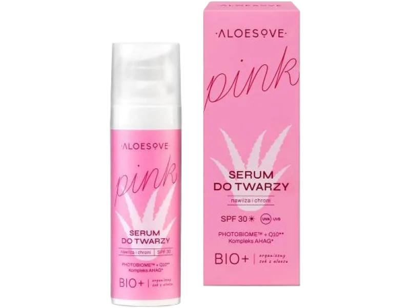 ALOESOVE Pink Serum do twarzy SPF 30