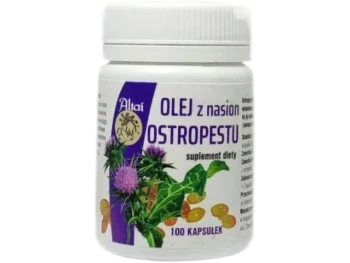 Zdjęcie produktu ALTAI Olej z nasion ostropestu, kapsułki