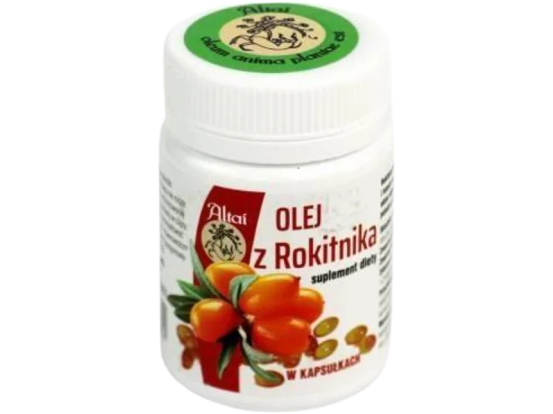 Altai Olej Z Rokitnika, kapsułki
