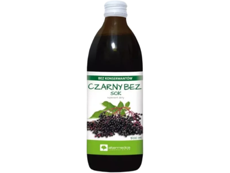 ALTERMEDICA Sok Czarny Bez, płyn doustny
