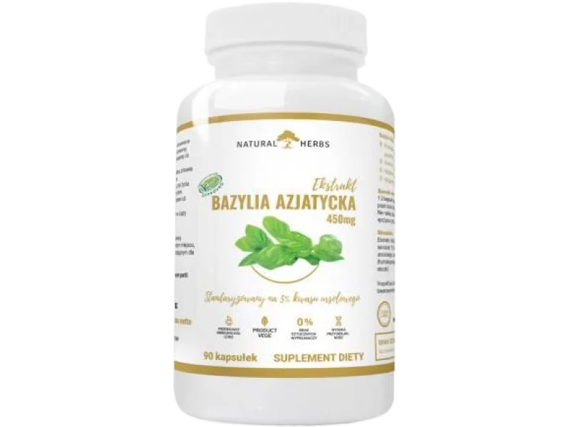 ALTOPHARMA Bazylia Azjatycka, kapsułki, 450 mg