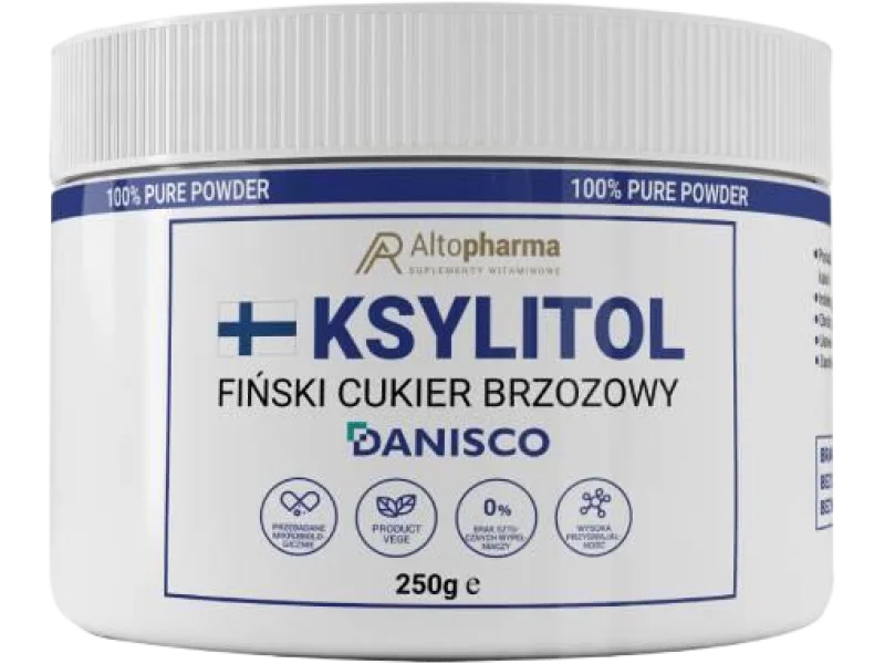 Altopharma Ksylitol Fiński cukier brzozowy Danisco, proszek