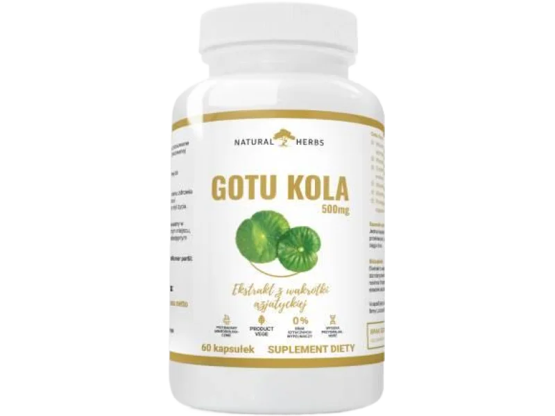 ALTOPHARMA Natural Herbs Gotu Kola, kapsułki, 500 mg
