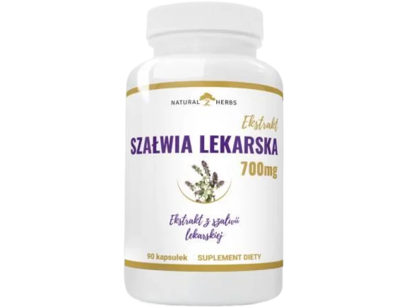ALTOPHARMA Natural Herbs Szałwia Lekarska, kapsułki, 700 mg