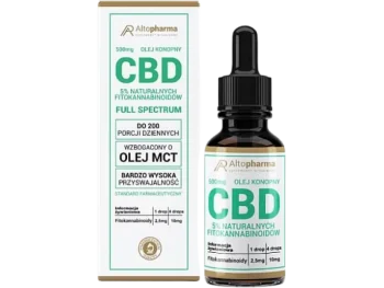 Zdjęcie produktu ALTOPHARMA Olej konopny CBD, olejek