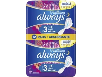 Zdjęcie produktu ALWAYS Platinum Ultra Night Duo, podpaski