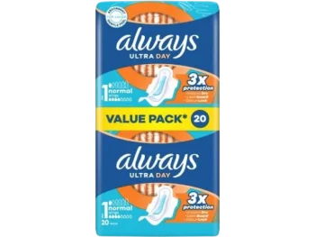Zdjęcie produktu Always Podpaski Ultra Day Normal rozmiar 1 ze skrzydełkami
