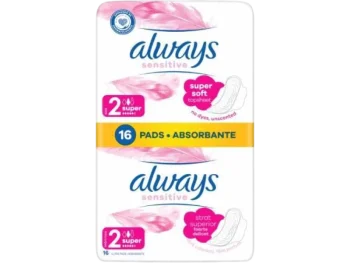 Zdjęcie produktu ALWAYS SENSITIVE duopack Podpaski, środki chłonne